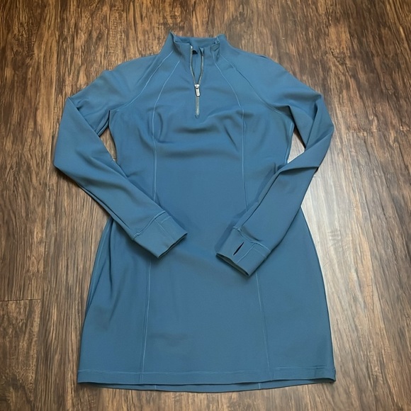 Like New Lululemon Define Dress in Blue large/Xl - Picture 5 of 13